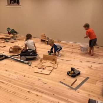 How To Install A Real Wood Floor Installation Of Wood Floors Made