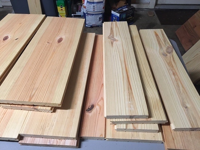 Grades Heart Vs Knotty Pine Both From Mature Longleaf Pine
